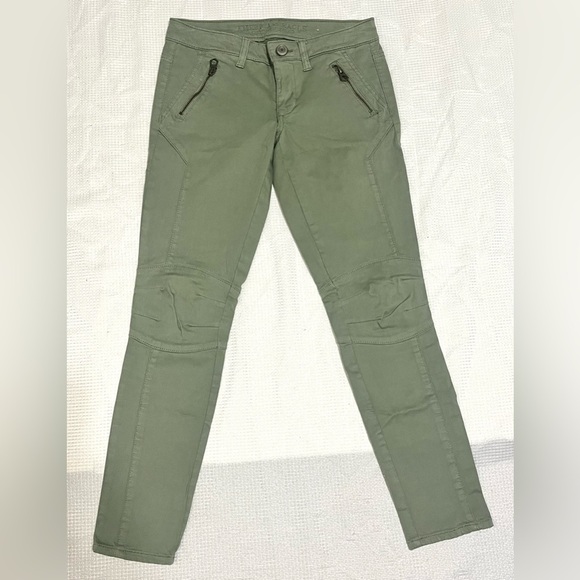 American Eagle Outfitters Jeggings Ankle Super Stretch Pants with Zipper Pockets - Picture 1 of 14
